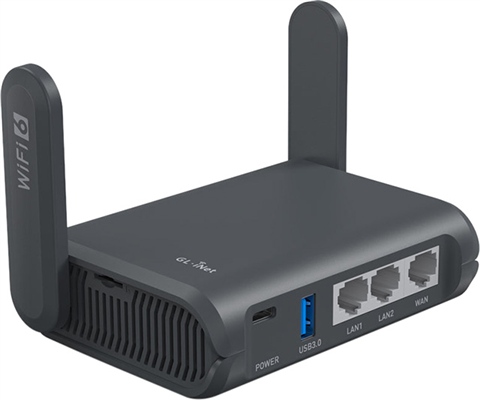 GL.iNet GL-AXT1800(Slate AX) WiFiルーター Slate AX (GL-AXT1800) Wi-Fi 6 トラベルルーター — GL.iNet
